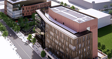 Rendering of San Pedro I and II.