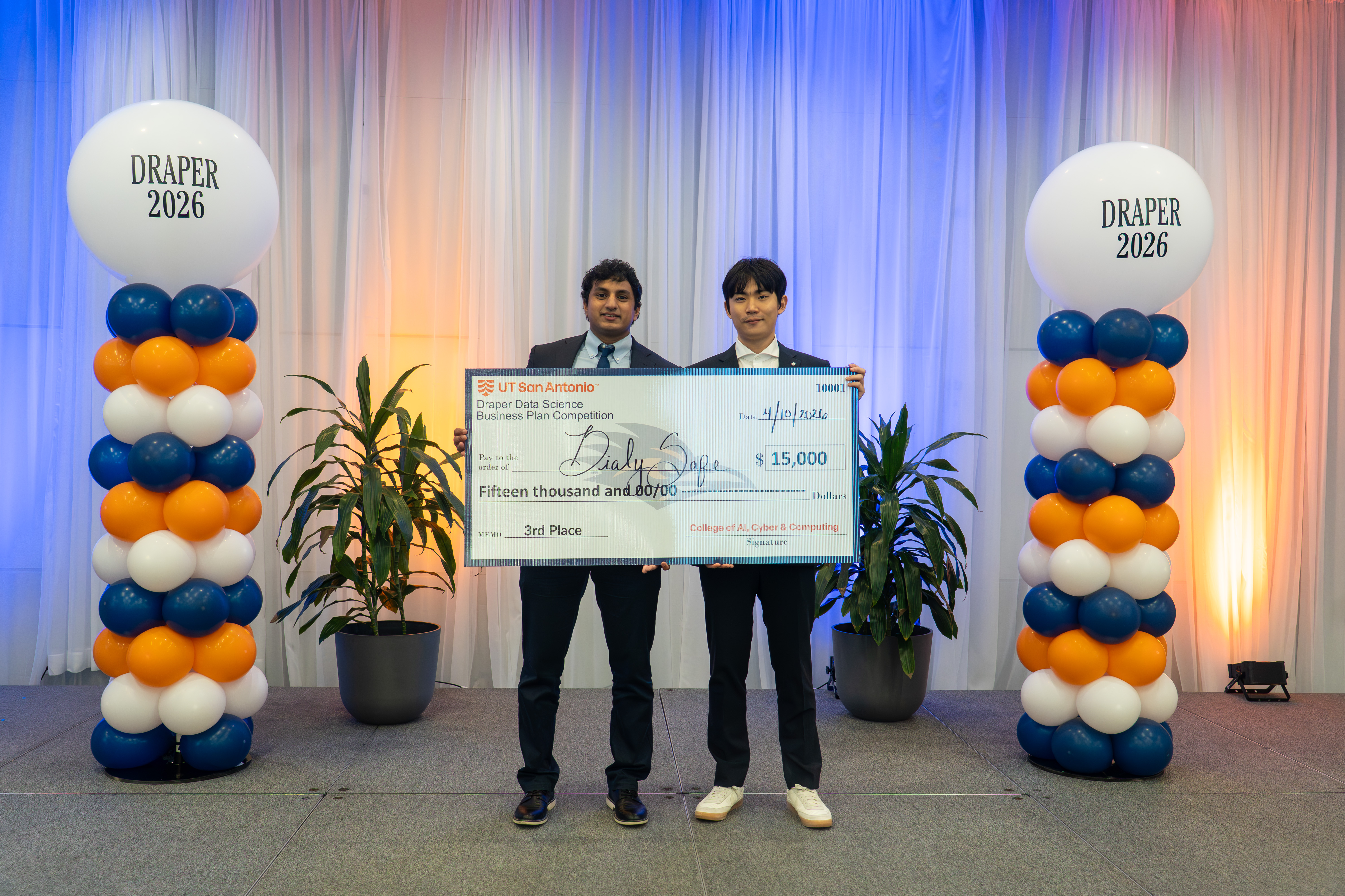 Draper Competition 3rd Place Winners