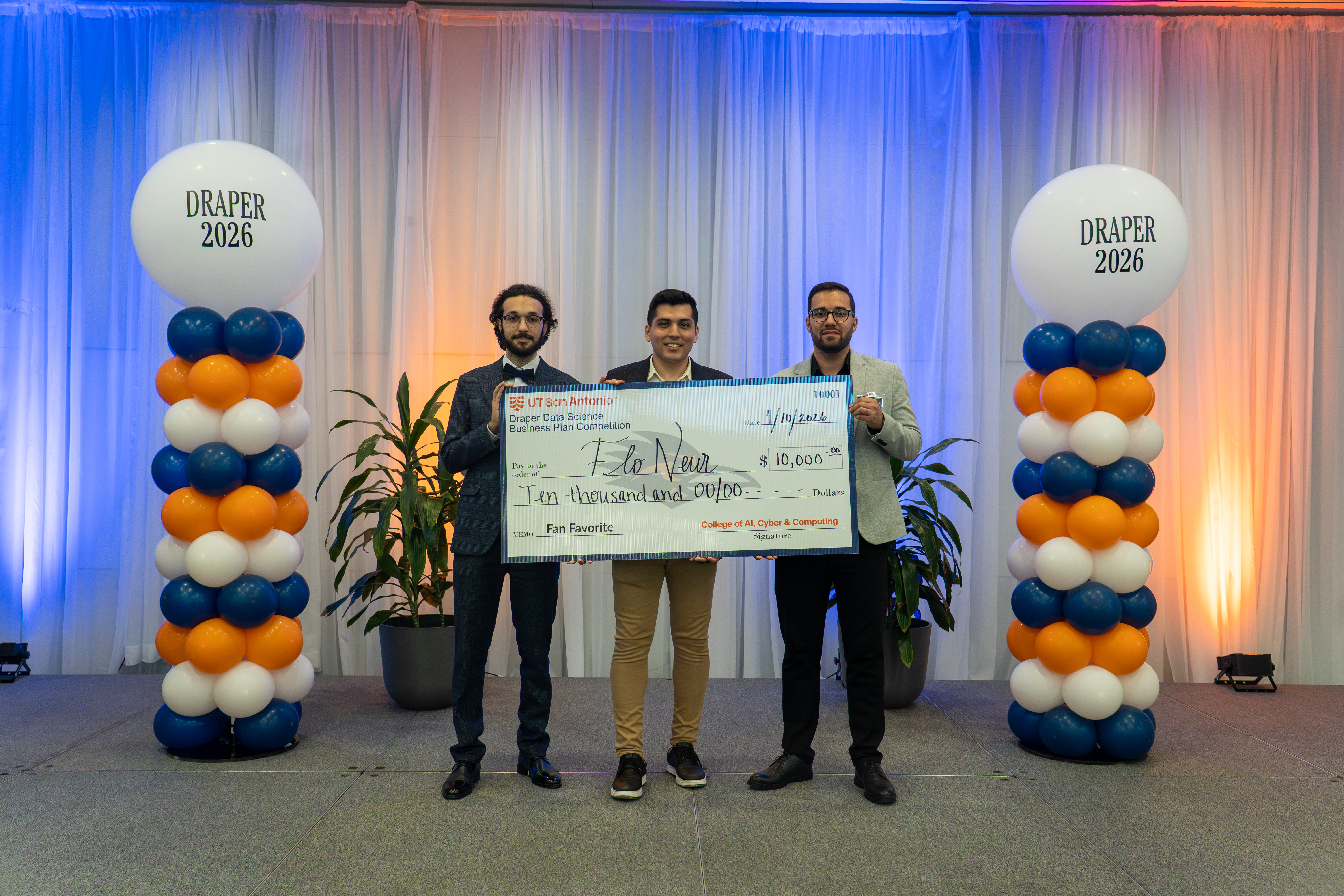 Draper Competition Fan Favorite Winners.
