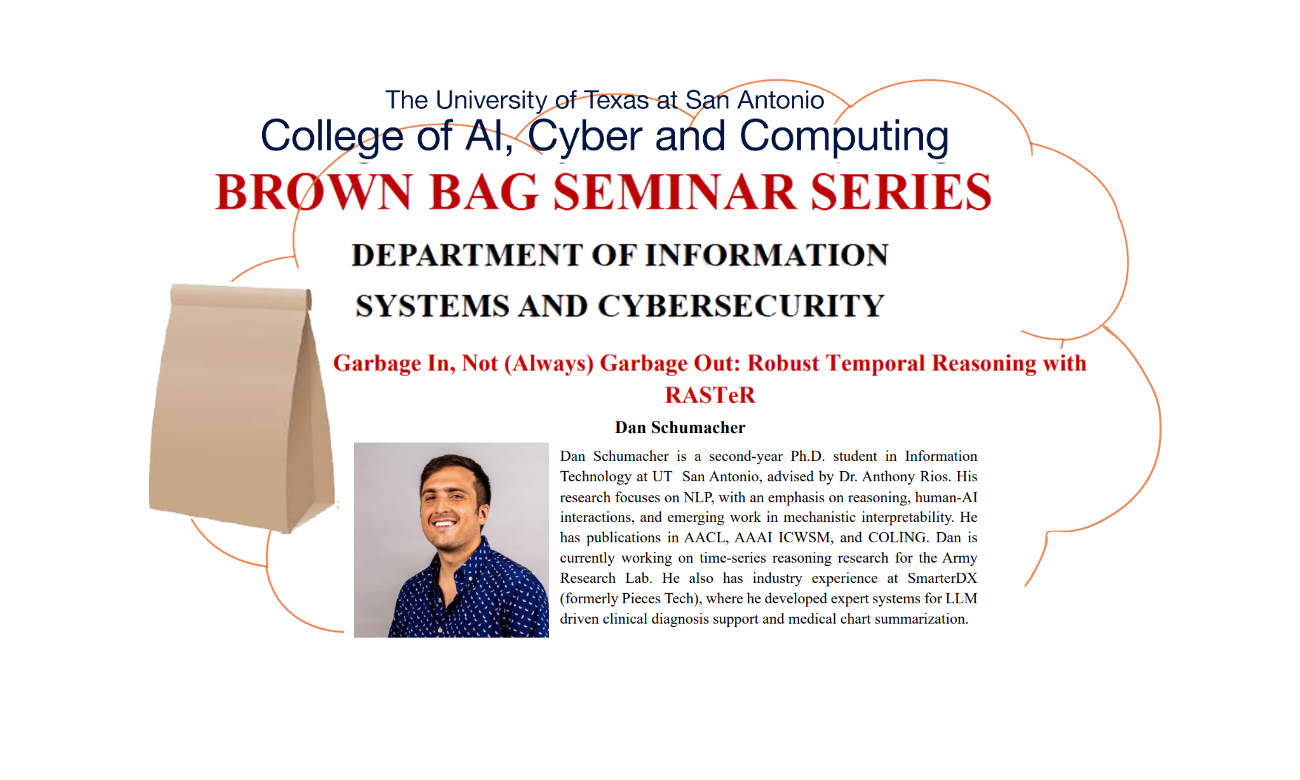 Brown Bag Seminar Series flyer