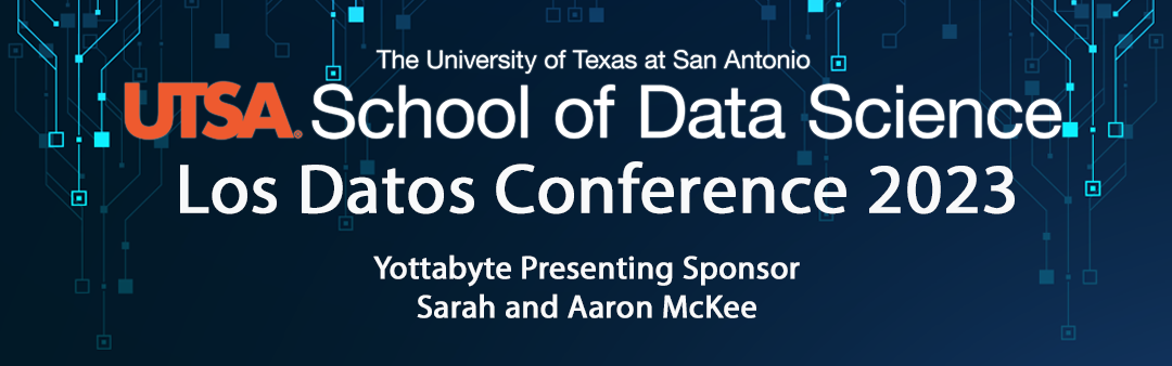 UTSA School of Data Science Los Datos Conference 2023 banner